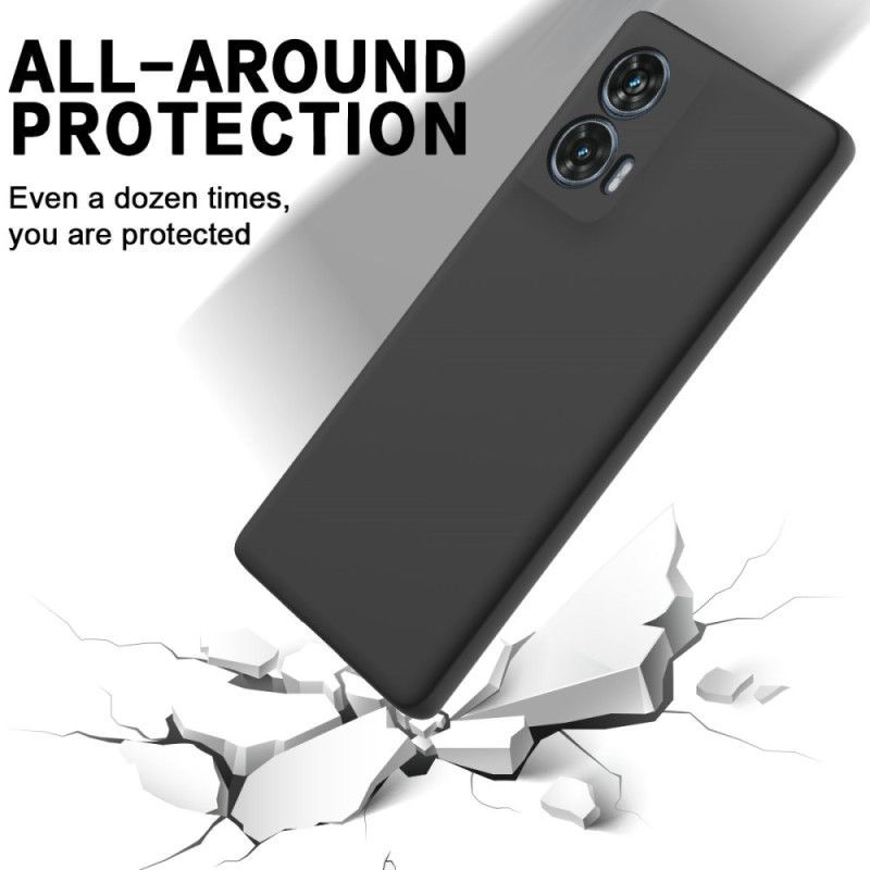 Cover Motorola Edge 50 Fusion Flydende Silikone Strop