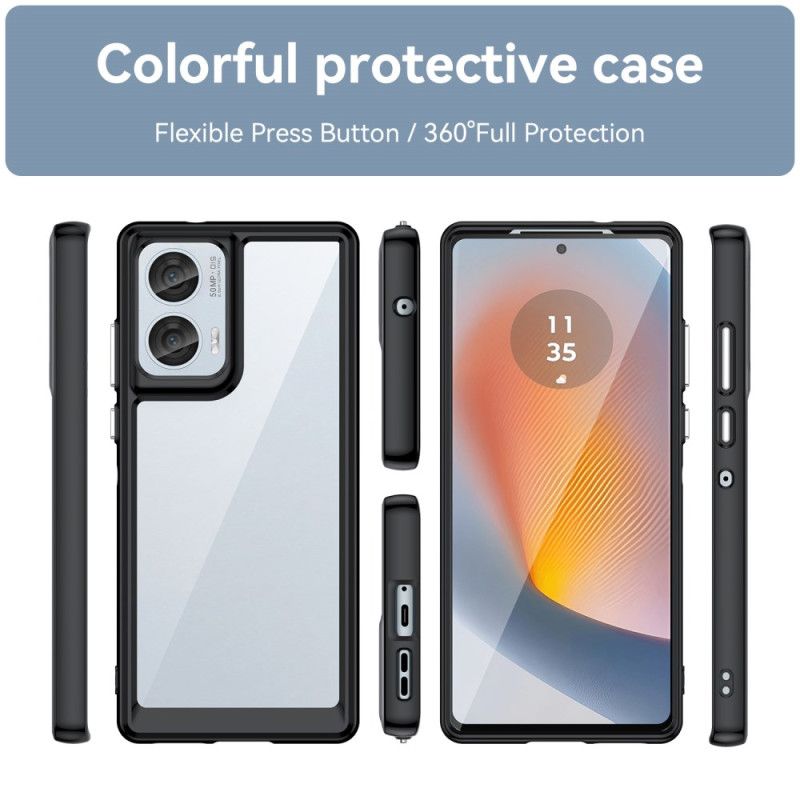 Cover Motorola Edge 50 Fusion Telefon Etui Hybrid