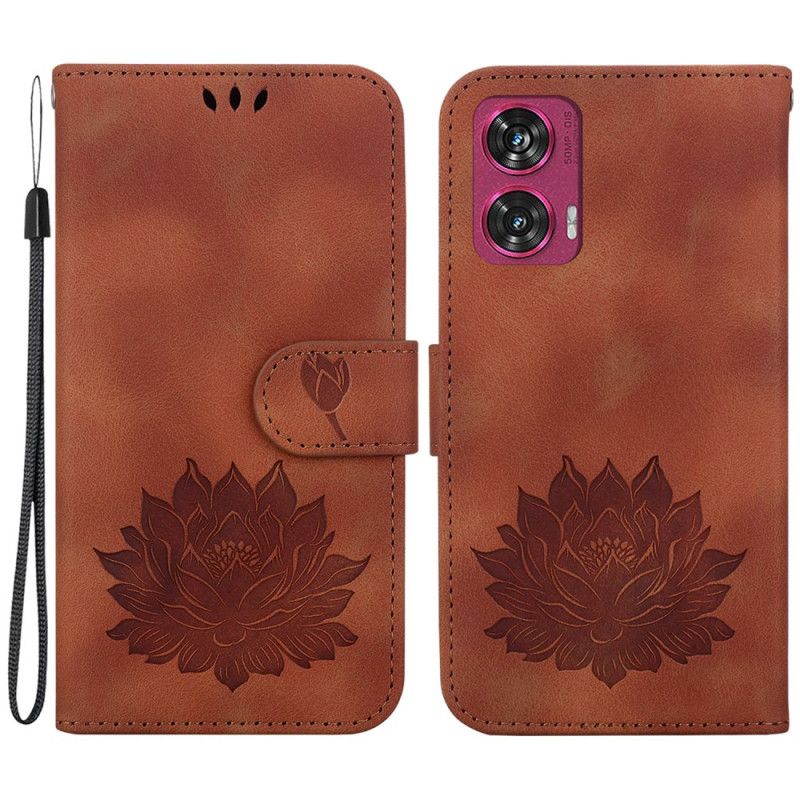 Flip Cover Motorola Edge 50 Fusion Lotus Med Rem