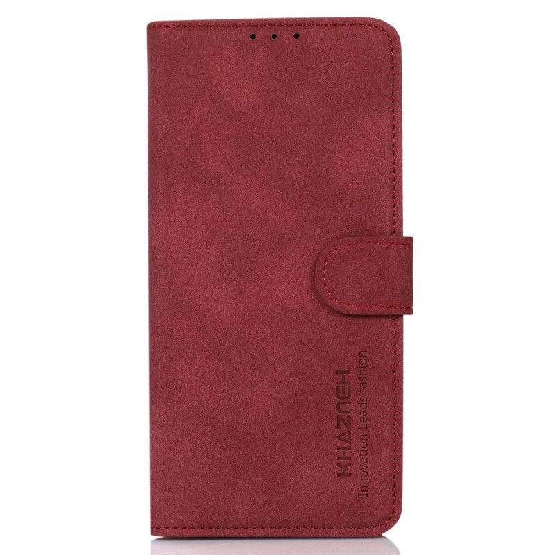 Flip Cover Motorola Edge 50 Fusion Retro Tekstur Khazneh