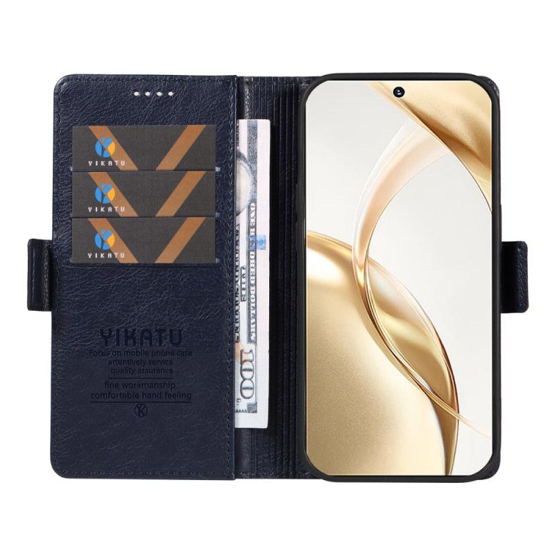 Flip Cover Til Honor 200 Vintage Yikatu