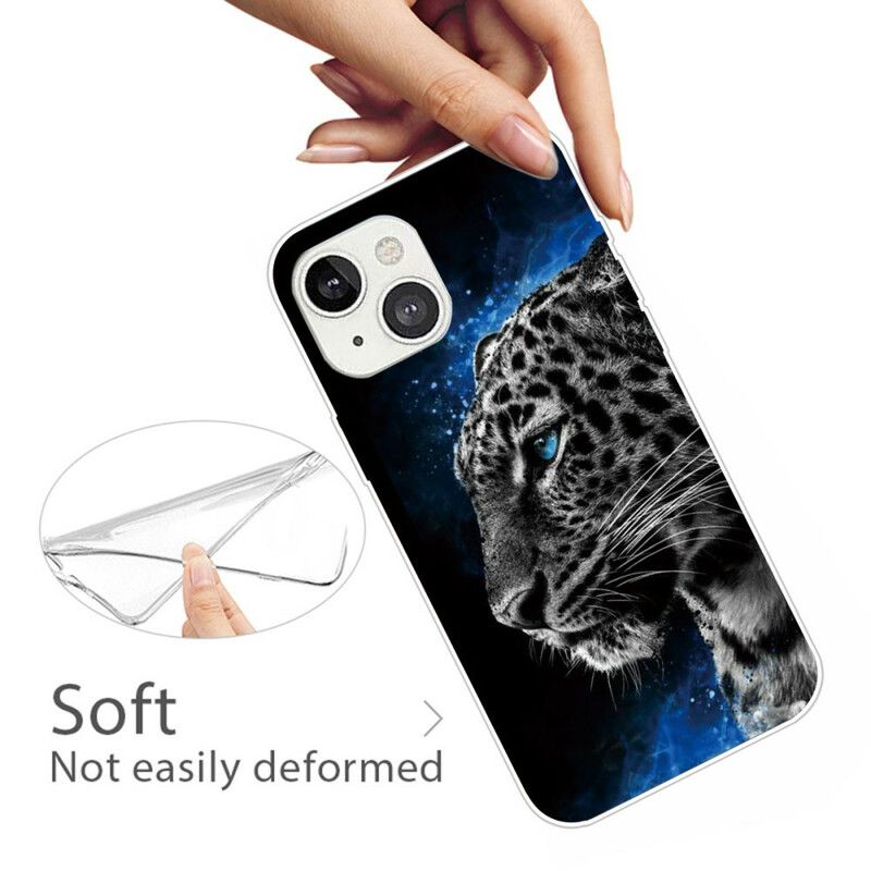 Cover iPhone 13 Feline Face