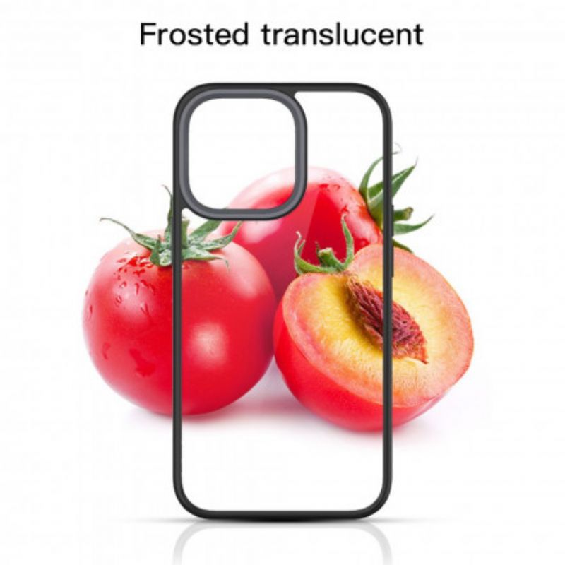 Cover iPhone 13 Gennemsigtige Tonede Kanter