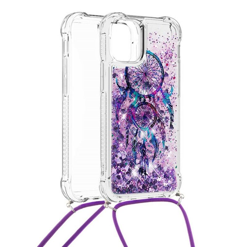 Cover iPhone 13 Glitter Drawstring Dream Catcher