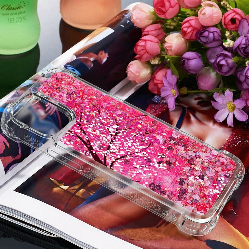 Cover iPhone 13 Glittertræ