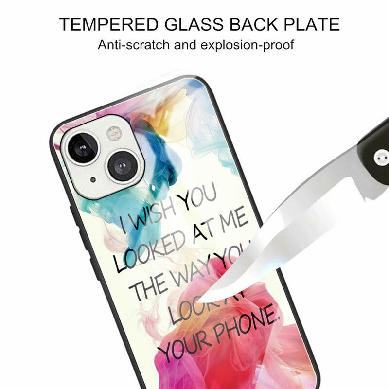 Cover iPhone 13 Hærdet Glas Ønsker Jeg