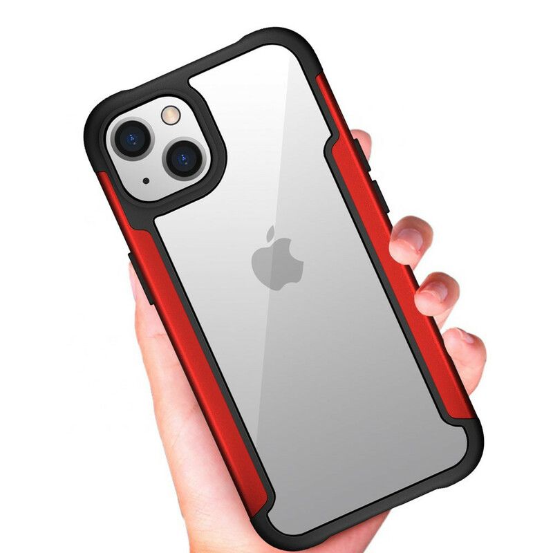 Cover iPhone 13 Klare Hybride Kofangerkanter