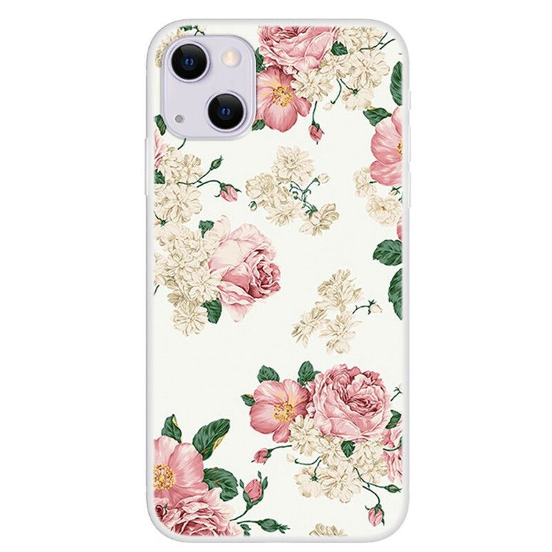 Cover iPhone 13 Liberty Flowers