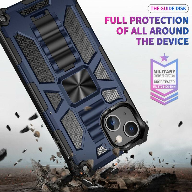 Cover iPhone 13 Telefon Etui Aftagelig Modstandsdygtig Militær