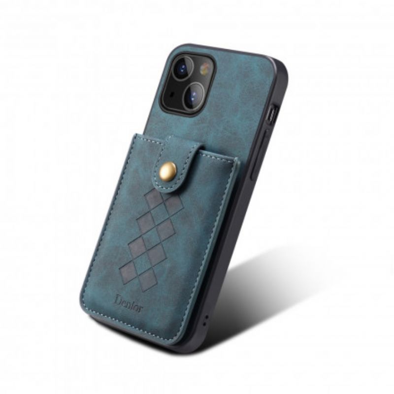 Cover iPhone 13 Telefon Etui Denior Aftagelig Kortholder