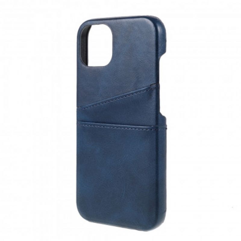 Cover iPhone 13 Telefon Etui Dobbelt Kortholder