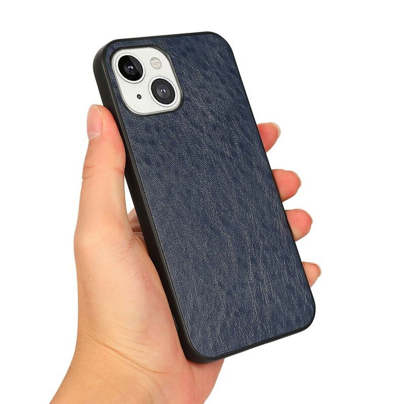 Cover iPhone 13 Telefon Etui Elegance Lædereffekt