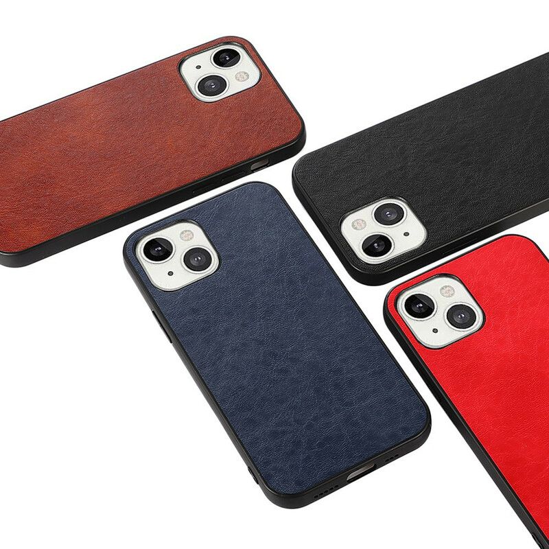 Cover iPhone 13 Telefon Etui Elegance Lædereffekt