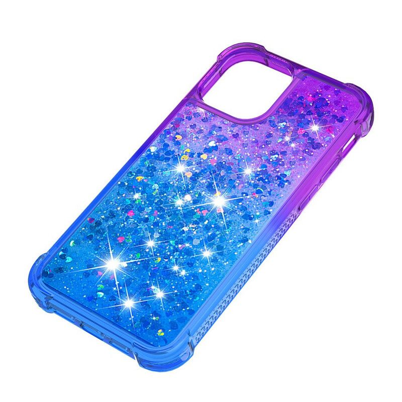 Cover iPhone 13 Telefon Etui Glitterfarver