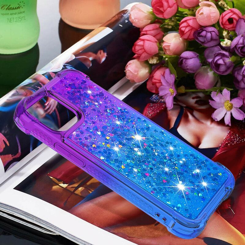 Cover iPhone 13 Telefon Etui Glitterfarver