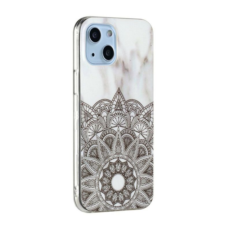 Cover iPhone 13 Telefon Etui Marmorgeometrier