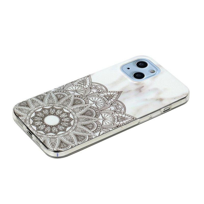 Cover iPhone 13 Telefon Etui Marmorgeometrier