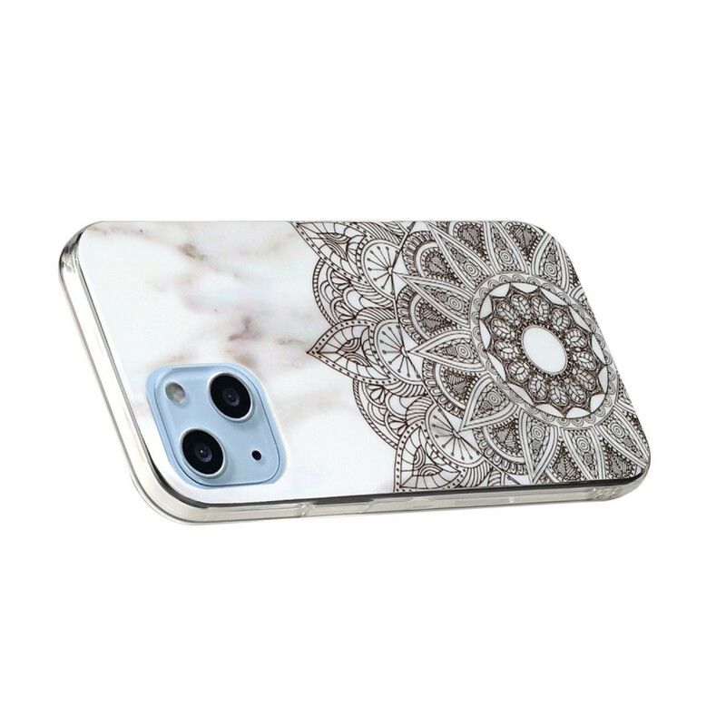 Cover iPhone 13 Telefon Etui Marmorgeometrier