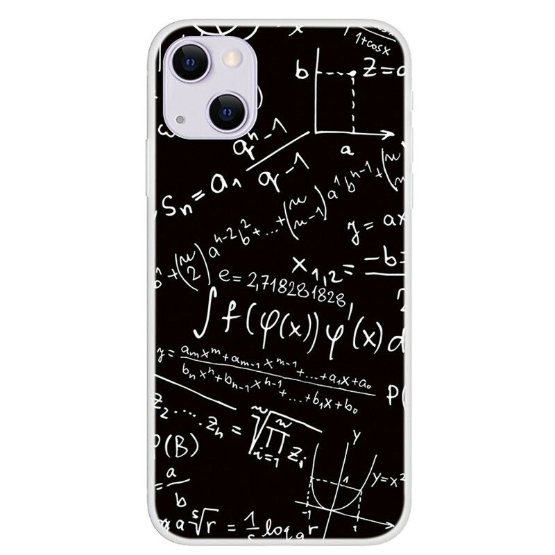 Cover iPhone 13 Telefon Etui Matematik