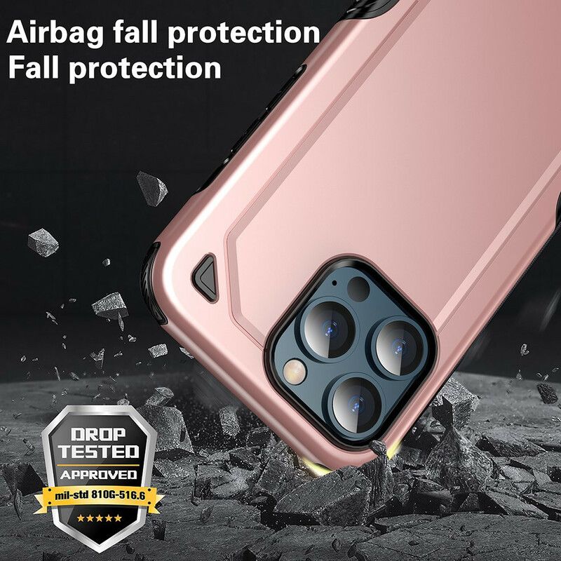 Cover iPhone 13 Telefon Etui Metal Effect Armor