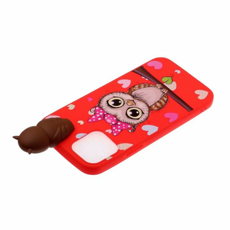 Cover iPhone 13 Telefon Etui Miss Owl 3d