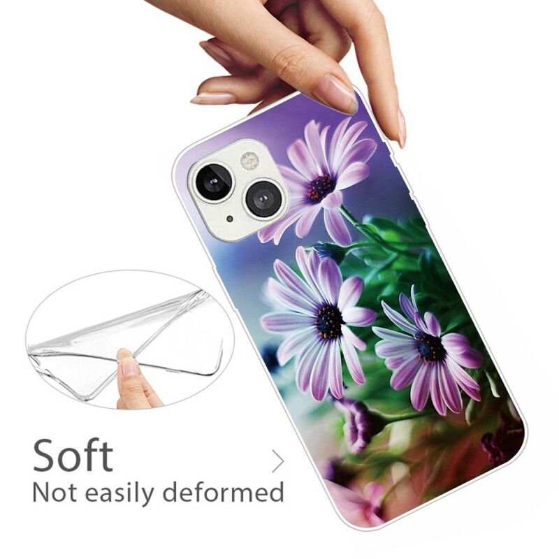 Cover iPhone 13 Telefon Etui Realistiske Blomster