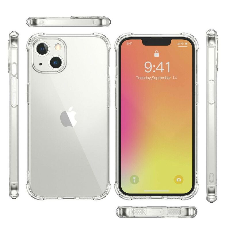 Cover iPhone 13 Telefon Etui Transparent Leeu Design