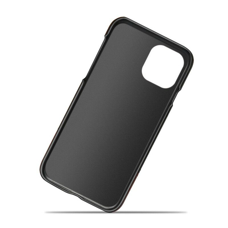 Cover iPhone 13 Tofarvet Lædereffekt Ksq