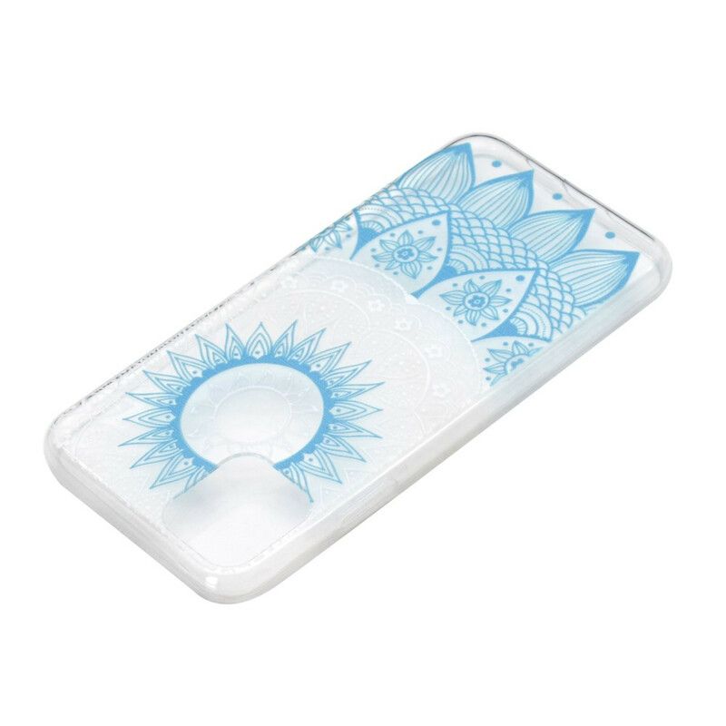 Cover iPhone 13 Transparent Farvet Mandala