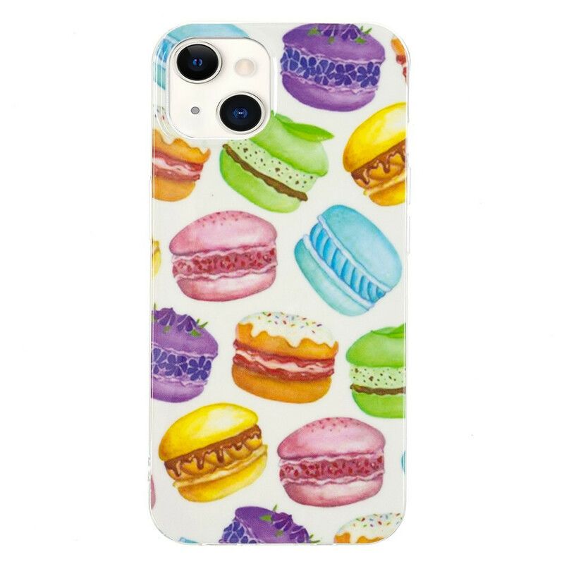 Cover Til iPhone 13 Fluorescerende Macarons