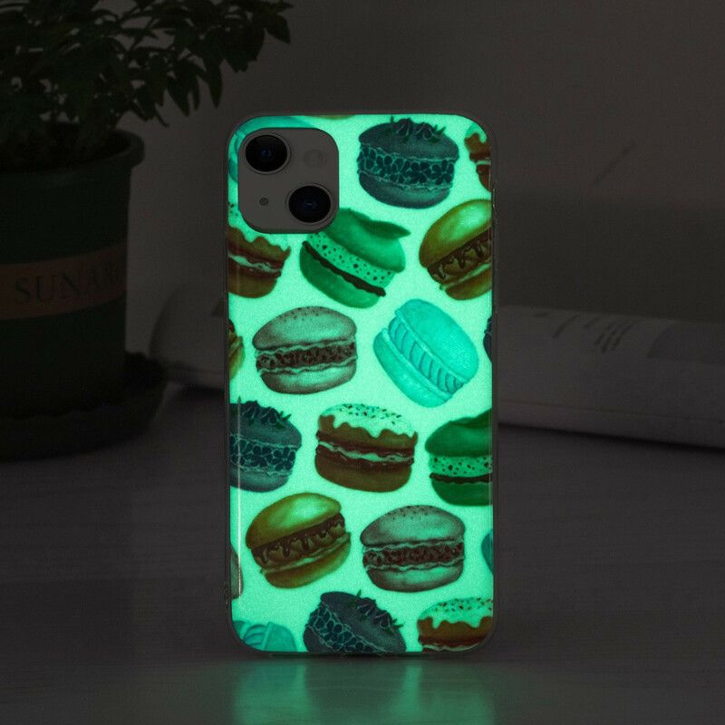 Cover Til iPhone 13 Fluorescerende Macarons