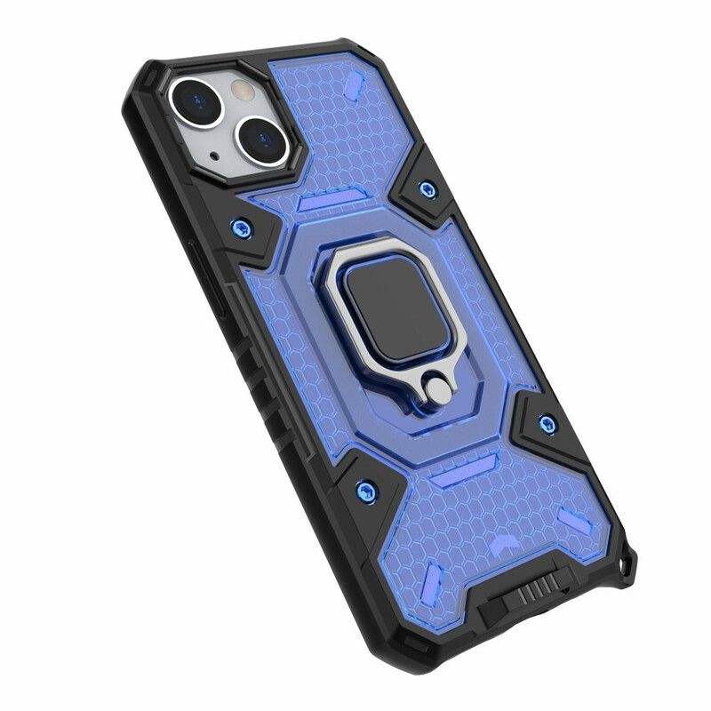 Cover Til iPhone 13 Honeycomb Med Ring