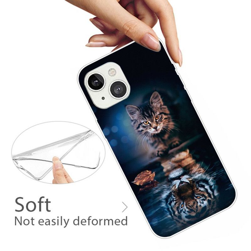 Cover Til iPhone 13 Min Tiger