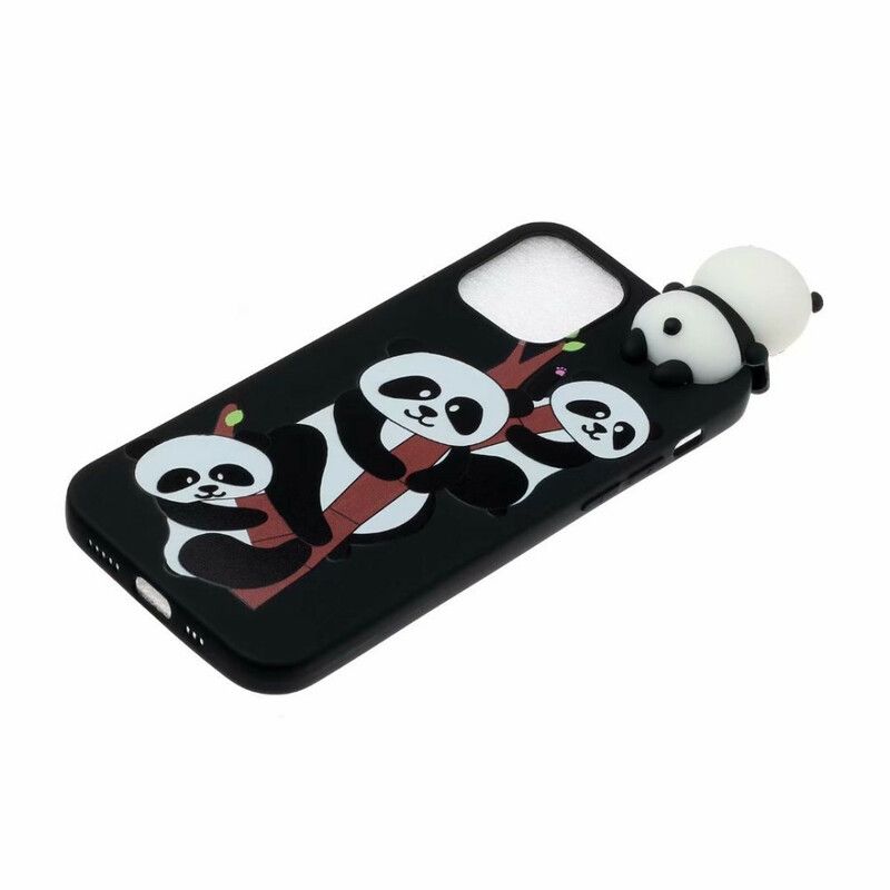 Cover Til iPhone 13 Pandas On Bamboo 3d