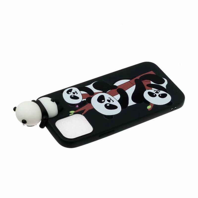 Cover Til iPhone 13 Pandas On Bamboo 3d