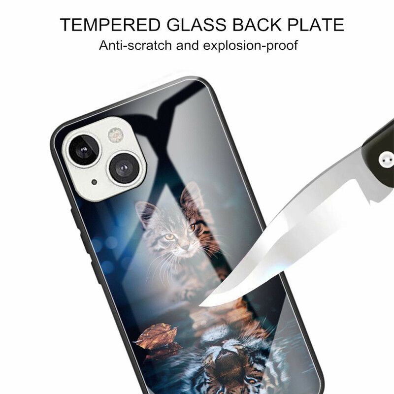 Cover Til iPhone 13 Tempered Glass My Tiger