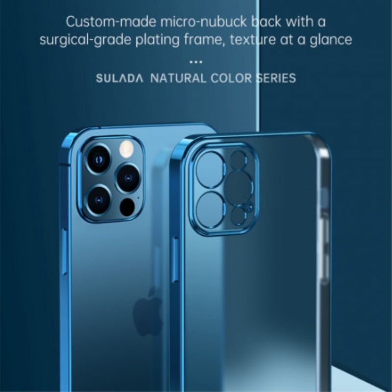 Cover Til iPhone 13 Transparent Edges Style Metal Sulada