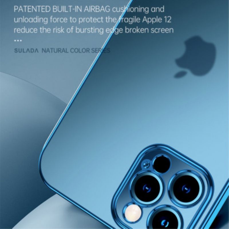 Cover Til iPhone 13 Transparent Edges Style Metal Sulada