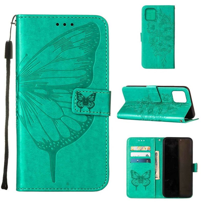 Flip Cover iPhone 13 Butterfly Design