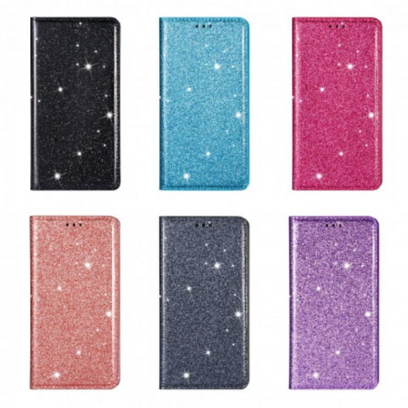 Flip Cover iPhone 13 Glitter Style