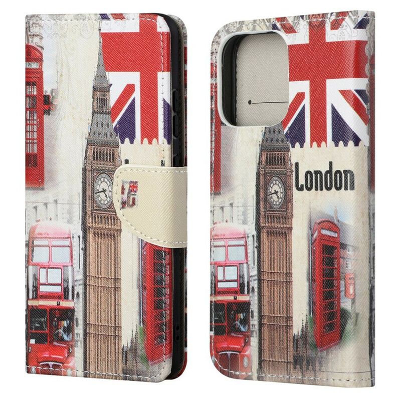 Flip Cover iPhone 13 London Life