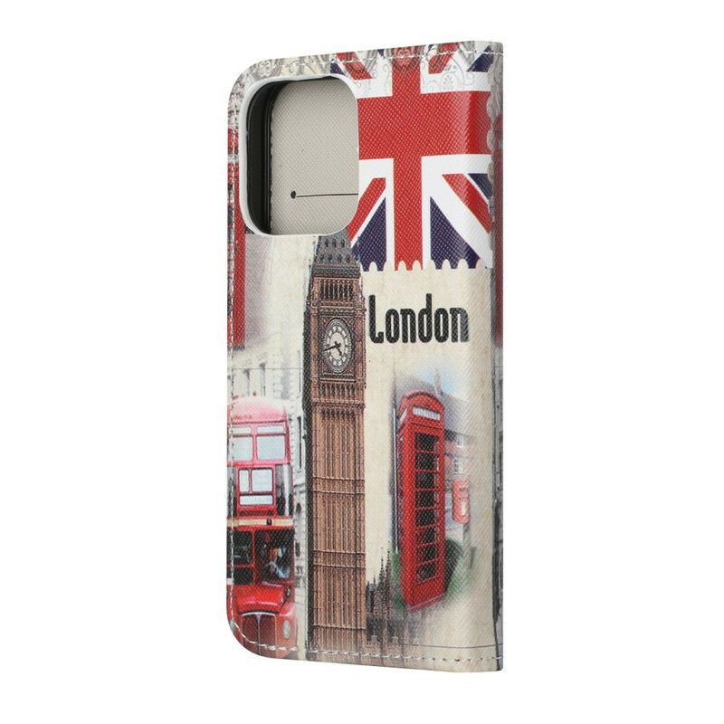 Flip Cover iPhone 13 London Life