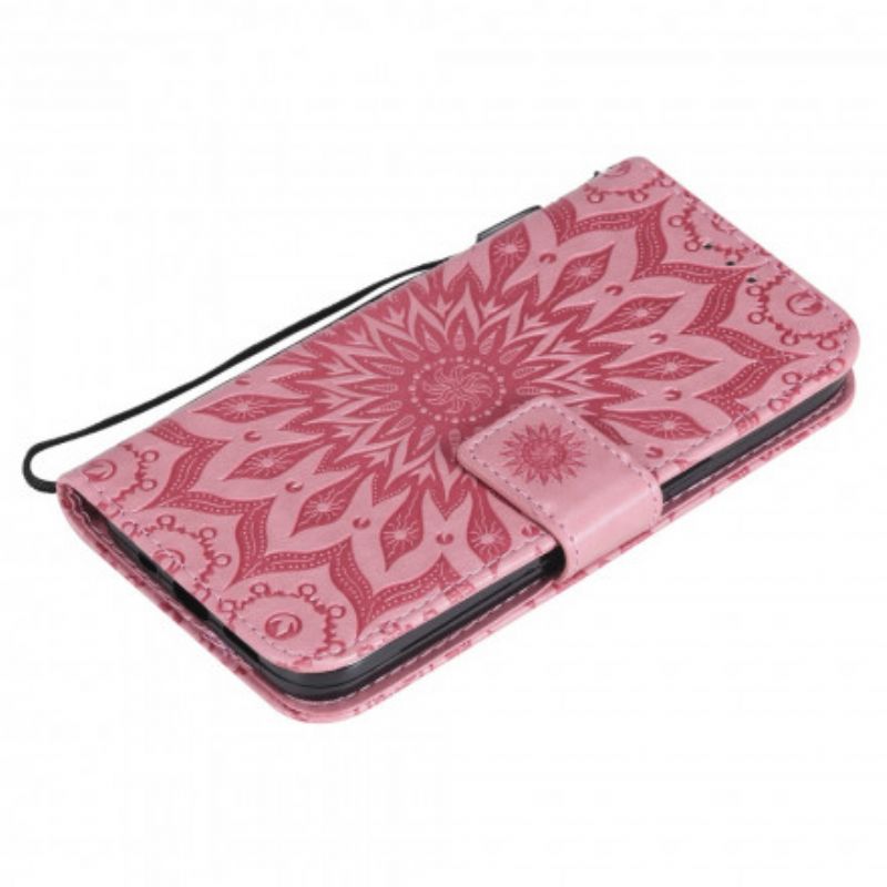 Flip Cover iPhone 13 Solblomst