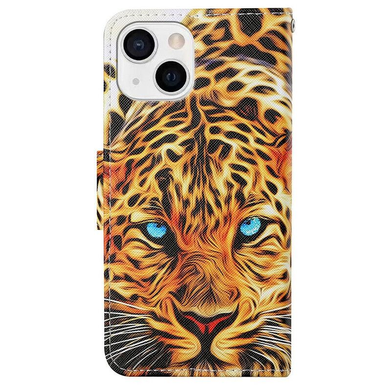 Flip Cover iPhone 13 Tiger Med Snor