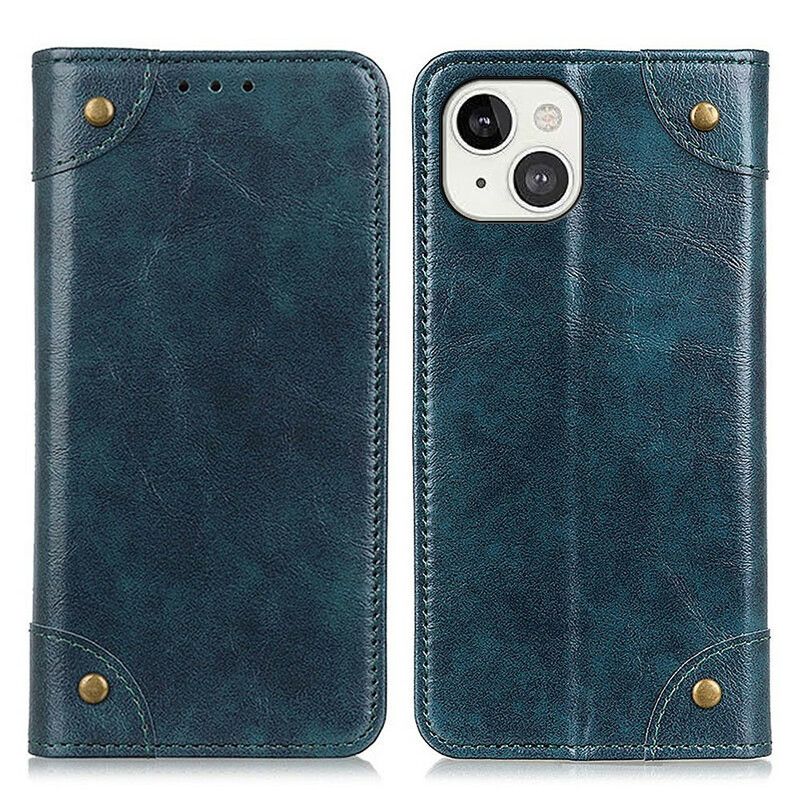 Flip Cover iPhone 13 Vintage Nitter