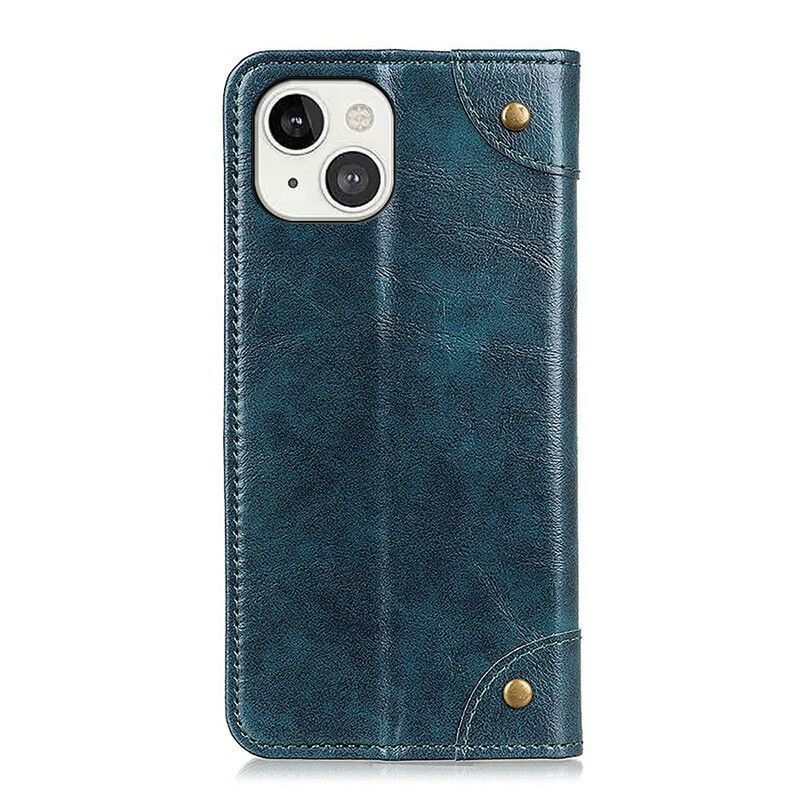 Flip Cover iPhone 13 Vintage Nitter