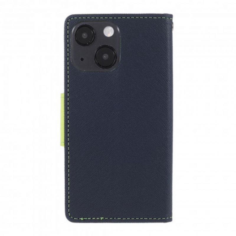 Flip Cover Til iPhone 13 Bicolor Mercury Goospery