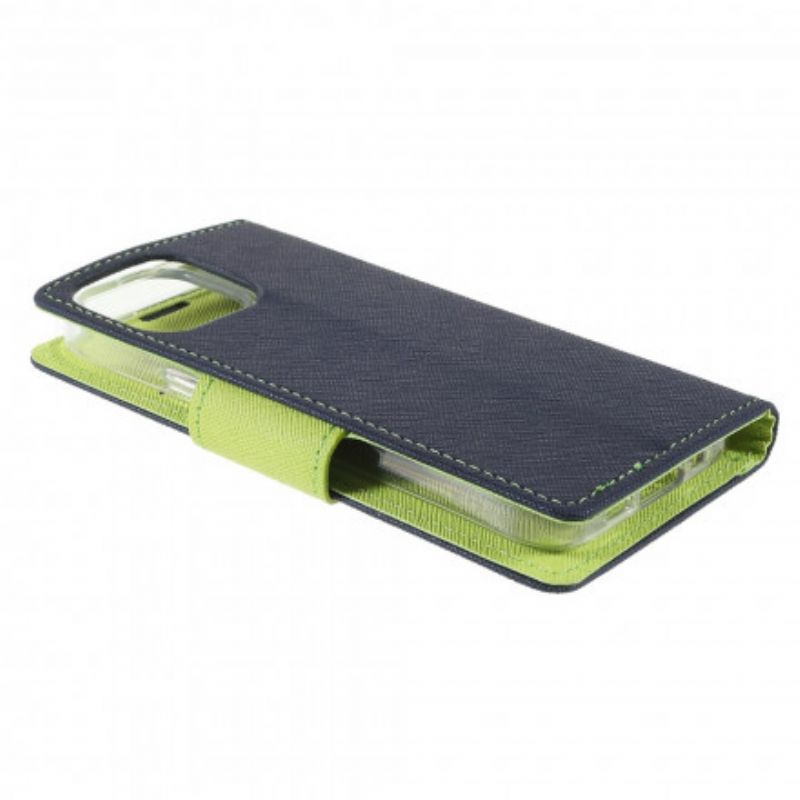 Flip Cover Til iPhone 13 Bicolor Mercury Goospery