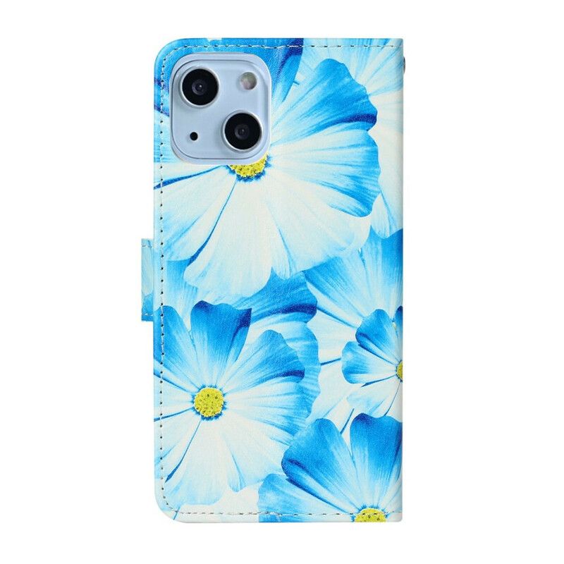 Flip Cover Til iPhone 13 Floral Discovery