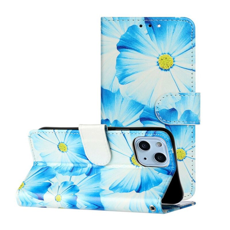 Flip Cover Til iPhone 13 Floral Discovery